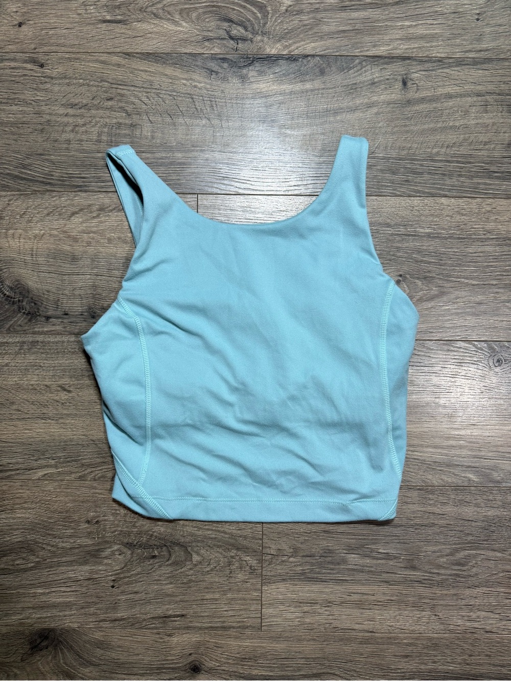 Ebb & Flow Blue Crop Tank Top